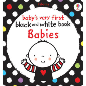carte copii black and white babies usborne