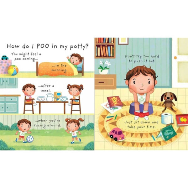 Carte pentru copii - Lift-the-flap Very First Questions and Answers Why do we need a Potty - Usborne