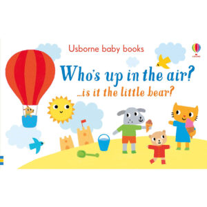 carte copii who's up air usborne