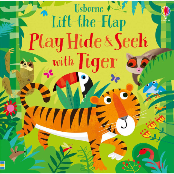Carte pentru copii - Play Hide and Seek with Tiger - Usborne