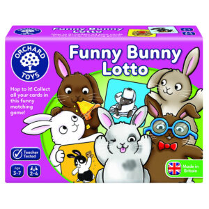 Joc educativ in limba engleza - Iepurasul amuzant - Funny Bunny - Orchard Toys