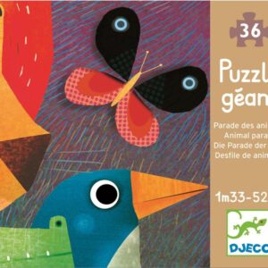 Joc Puzzle gigant - Parada animalelor - Djeco