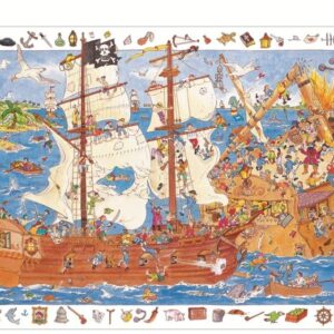 Joc de observatie - Puzzle Pirati - Djeco