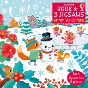 Carte cu Puzzle - Book and Jigsaw Winter Wonderland - Usborne