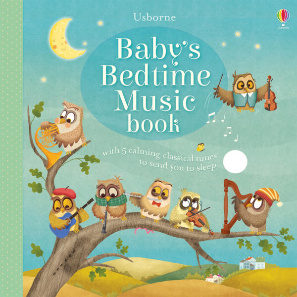 Carte muzicala pentru copii - Baby's Bedtime Music Book - Usborne