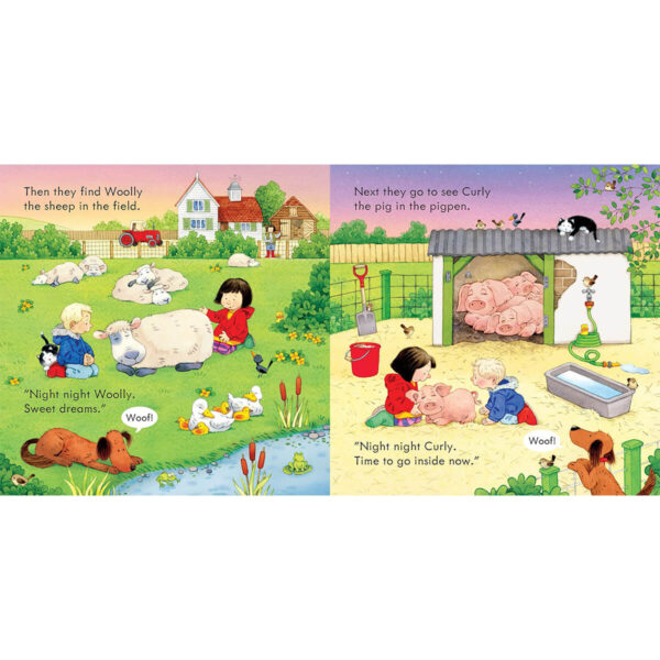 Carte pentru copii - Poppy and Sam's Bedtime - Usborne