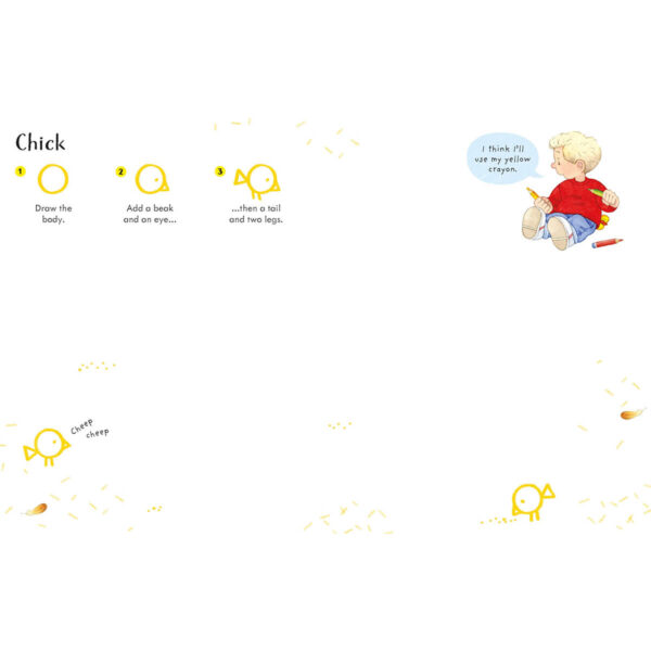 Carte pentru copii - Poppy and Sam's Step-by-Step Drawing Book - Usborne
