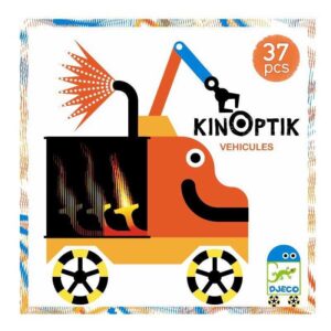 Joc de construit si animatie - Kinoptik Vehicule - Djeco