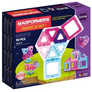 Set magnetic de construit- Inspire 3D - 30 piese - Magformers